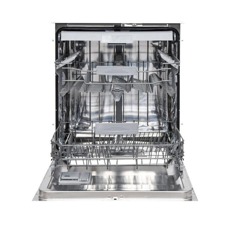 Lave-vaisselle pose libre CONTINENTAL EDISON - 15 couverts - Largeur 59,8 cm - Classe D - moteur induction - 39 dB - Blanc