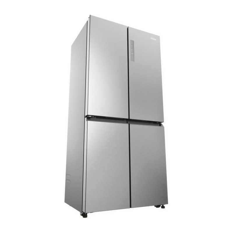 Réfrigérateur multi-portes - HAIER - HCR3818ENMM - Classe E - 467 L - 35 dB - 181,5 x 83,3 x 65 cm - Silver