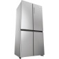 Réfrigérateur multi-portes - HAIER - HCR3818ENMM - Classe E - 467 L - 35 dB - 181,5 x 83,3 x 65 cm - Silver