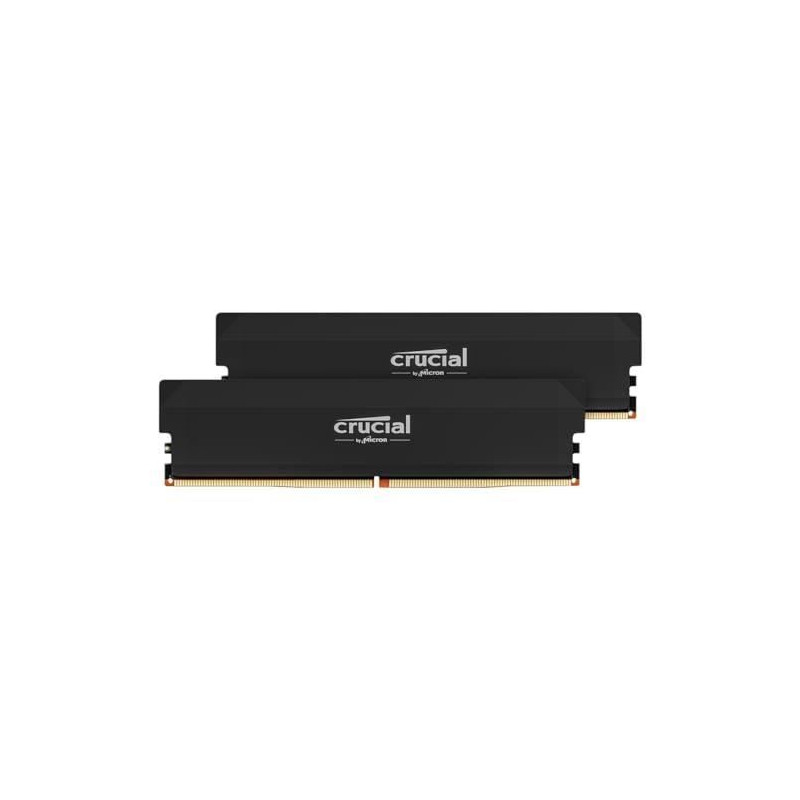 Mémoire RAM - CRUCIAL - Pro DDR5 32Go Kit (2x16Go) - 6000MHz - CL36 - Édition Overclocking - CP2K16G60C36U5B