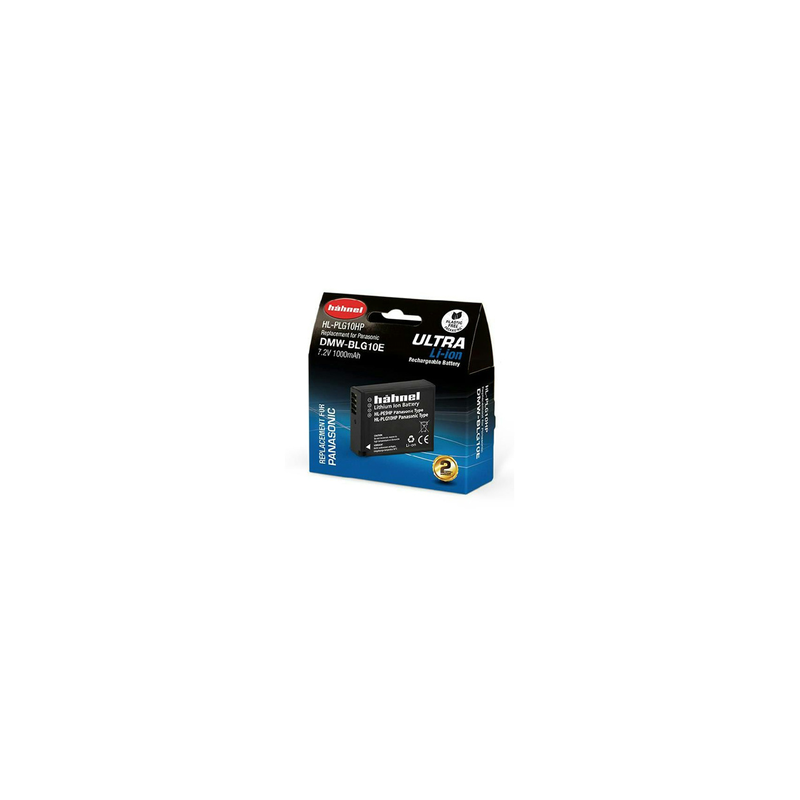 Batterie appareil photo Hahnel Ultra BL G10 pour Panasonic Lumix Gx9, G100, TZ90, TZ101 et TZ200