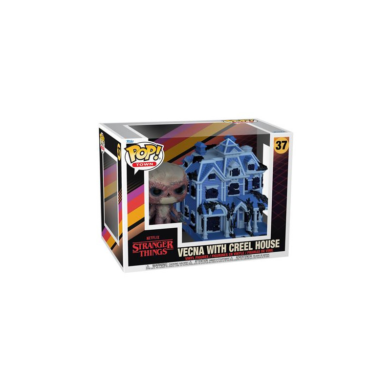 Figurine Funko Pop Town Stranger Things S4 Creel House with Vecna