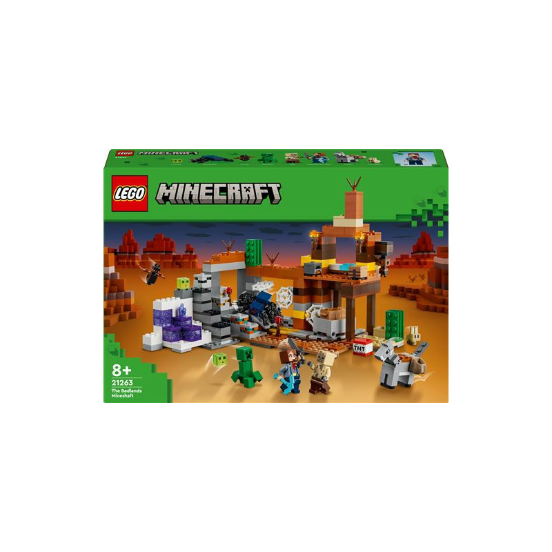 LEGO® Minecraft® 21263 La mine des Badlands