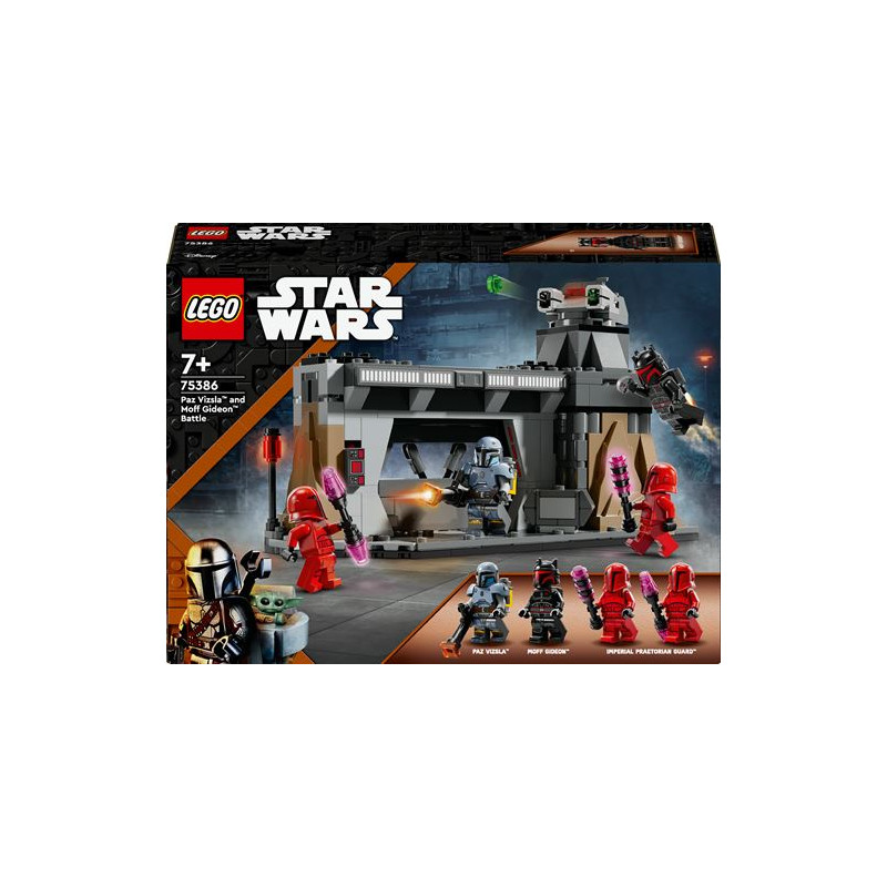 LEGO® Star Wars™ 75386 Le combat de Paz Vizsla™ et Moff Gideon™