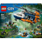 LEGO® City 60437 L’hélicoptère de l’explorateur de la jungle au camp de base