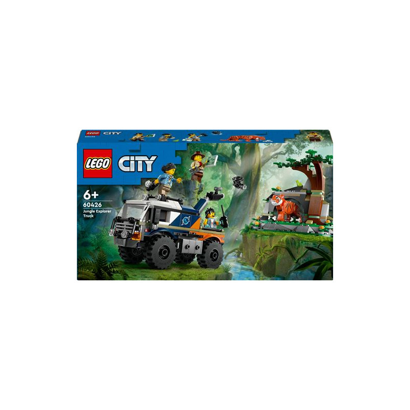 LEGO® City 60426 Le camion tout terrain de l’explorateur de la jungle