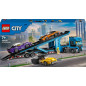 LEGO® City 60408 Le camion de transport de voitures de sport