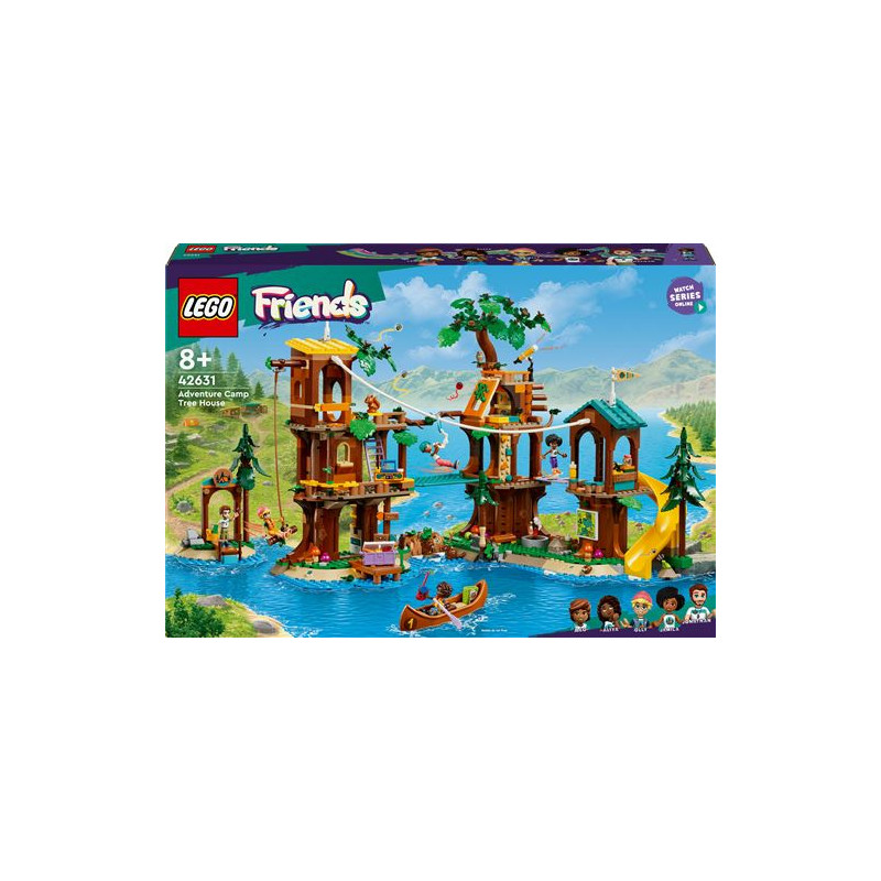 LEGO® Friends 42631 La cabane dans l’arbre de la base de loisirs