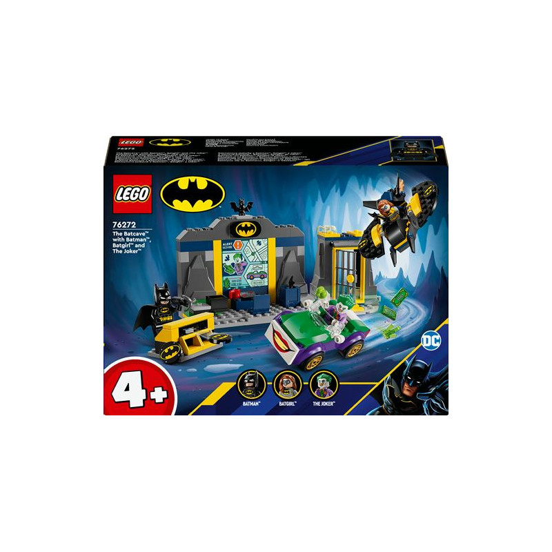 LEGO® DC Batman™ 76272 La Batcave™ avec Batman™, Batgirl™ et Le Joker™