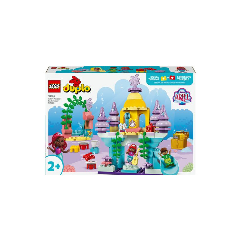 LEGO® DUPLO® Disney 10435 Le palais sous marin magique d’Ariel