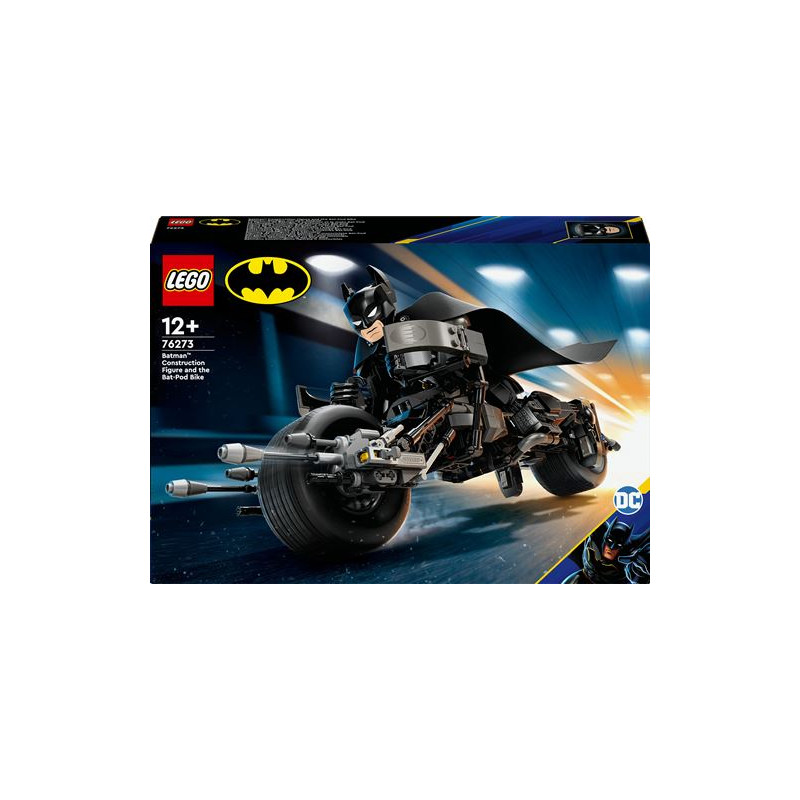 LEGO® DC Batman™ 76273 La figurine de Batman™ à construire et la moto Bat Pod