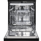 Lave-vaisselle pose libre CONTINENTAL EDISON - 15 couverts - Largeur 59,8 cm - Classe D - moteur induction - 39 dB - Noir