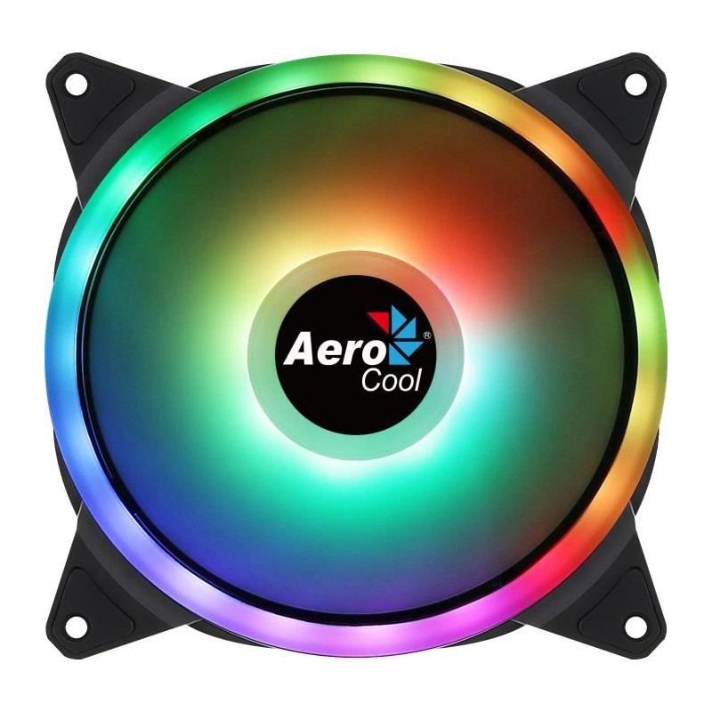 Ventilateur pour boitier PC - AEROCOOL - Duo 14 ARGB (ACF4-DU10217.11)