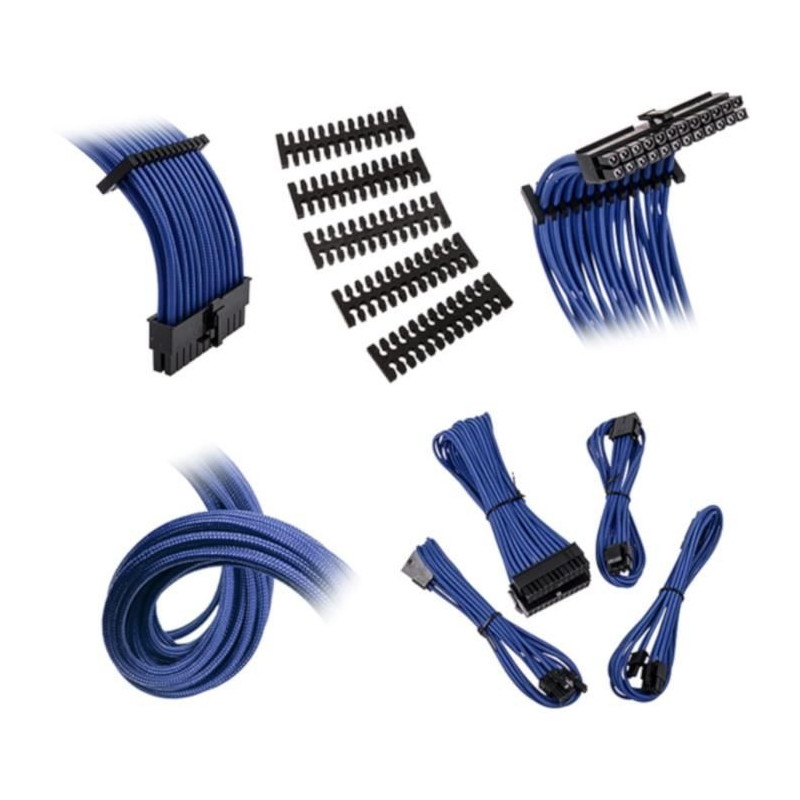 BITFENIX Alchemy 2.0 Extension Cable (Bleu) - Rallonge alimentation câble interne