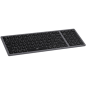 Clavier Tnb KBWPRO Clavier Bluetooth rechargeable ultra fin gris bleu