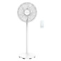 OCEANIC Ventilateur de pied - 50 W - Ø 40 cm - 3 vitesses - Oscillant - Inclinable - Blanc