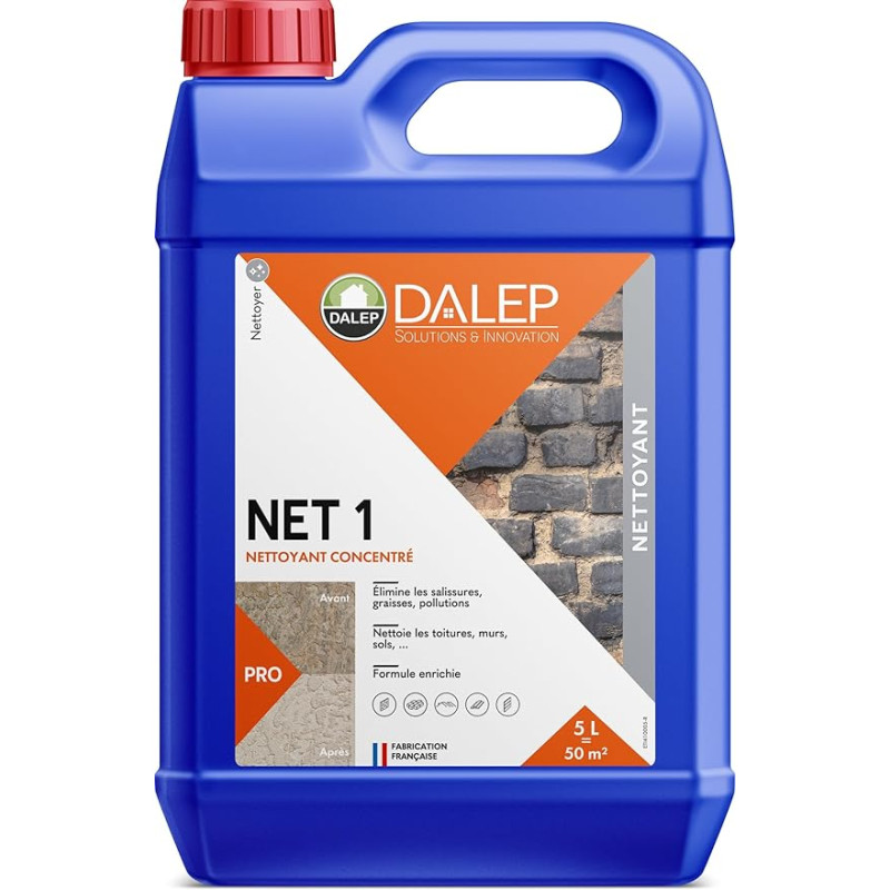 Nettoyant concentré net 1 bidon 5l – DALEP 410005