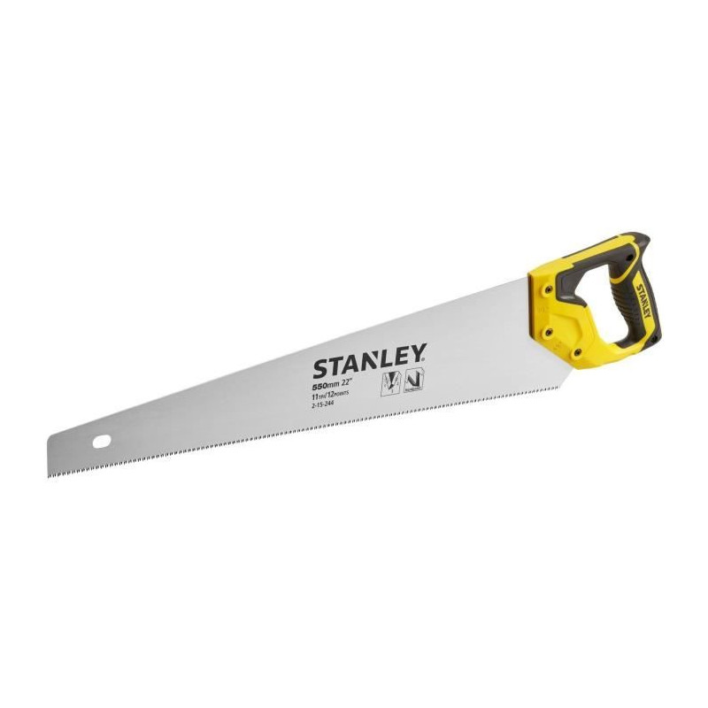 Scie Egoine - STANLEY - 2-15-244 - Jetcut - Coupe Fine 550 mm