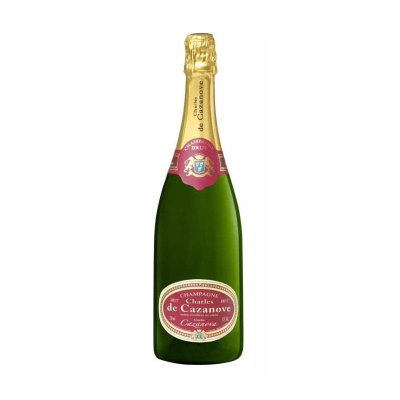 Champagne Cuvée Cazanova - Brut - 75cl