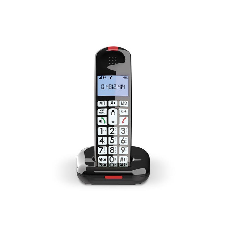 Schneider téléphone DECT sans fil pour Senior SCHNEIDER - GMSCDECT100BLK