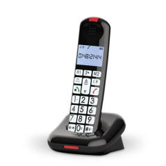 Schneider téléphone DECT sans fil pour Senior SCHNEIDER - GMSCDECT100BLK