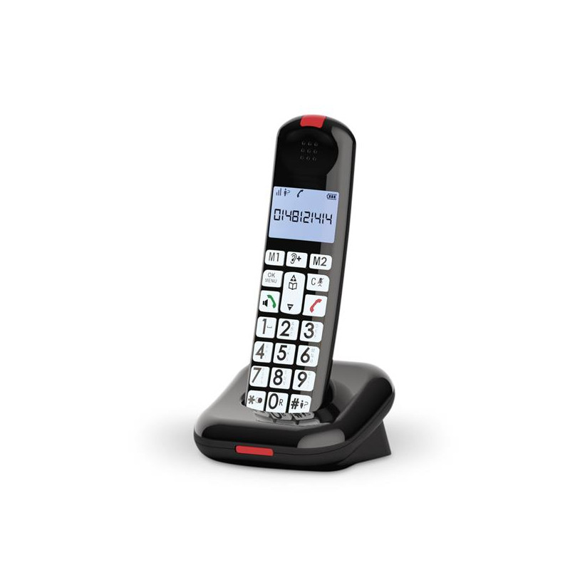 téléphone DECT sans fil pour Senior SCHNEIDER - GMSCDECT100BLK