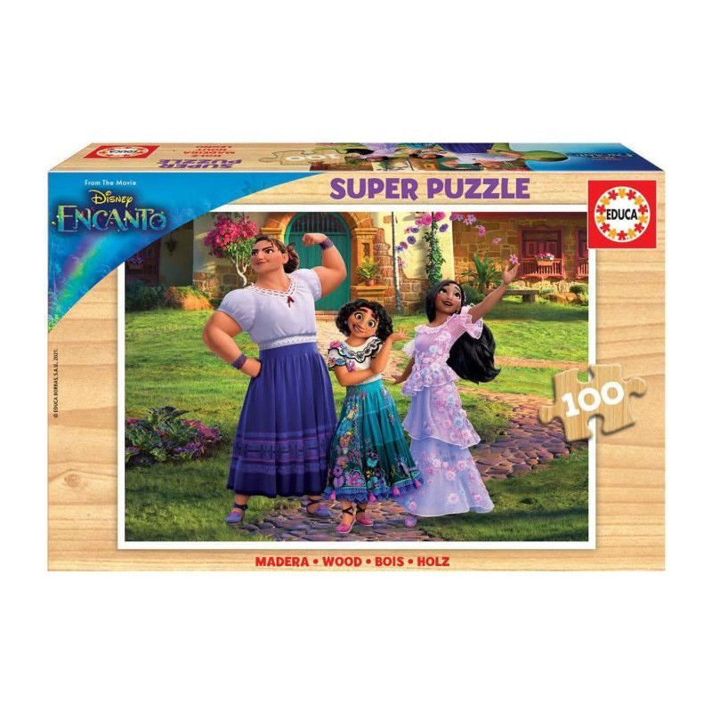 EDUCA - Puzzle - 100 Bois Encanto Disney