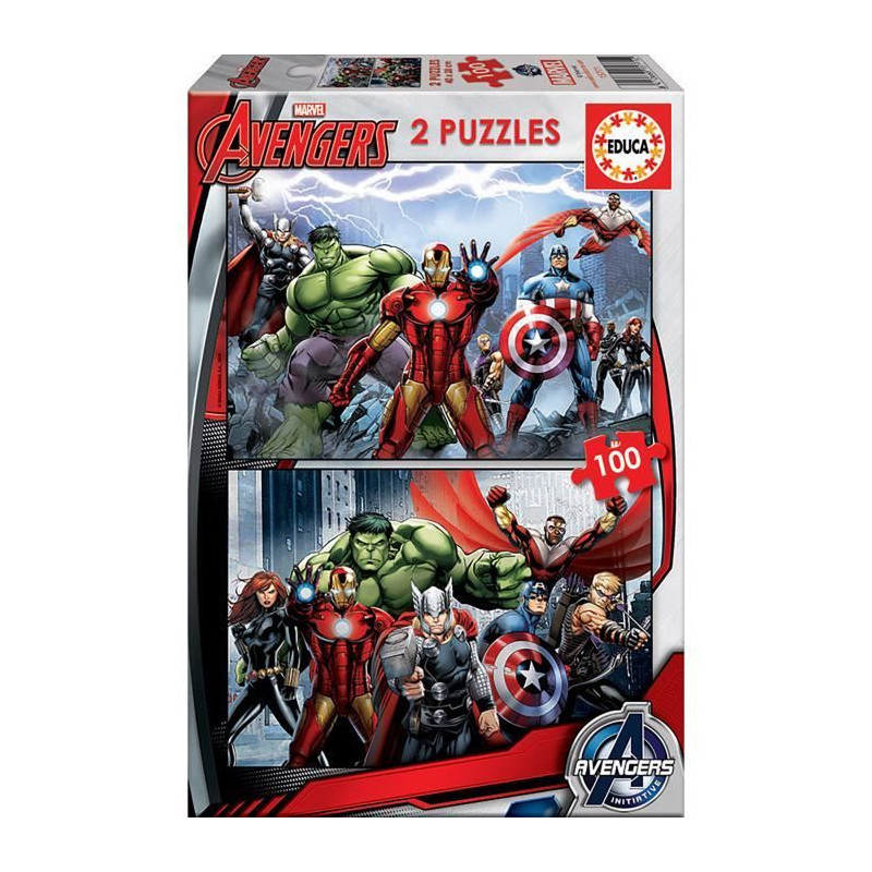 EDUCA - Puzzle - 2x100 AVENGERS