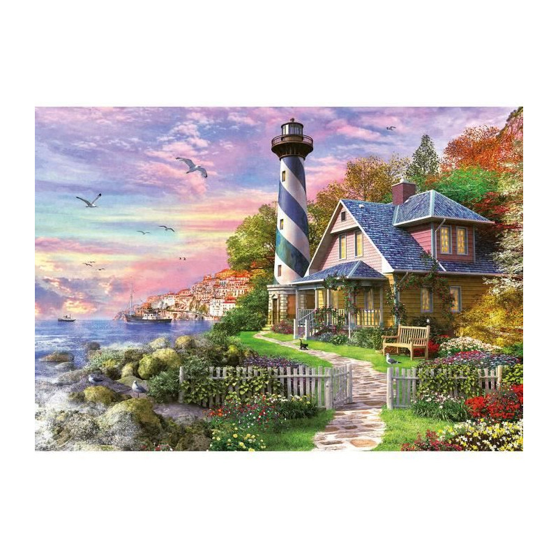 EDUCA Puzzle 1000 Phare A Rock Bay