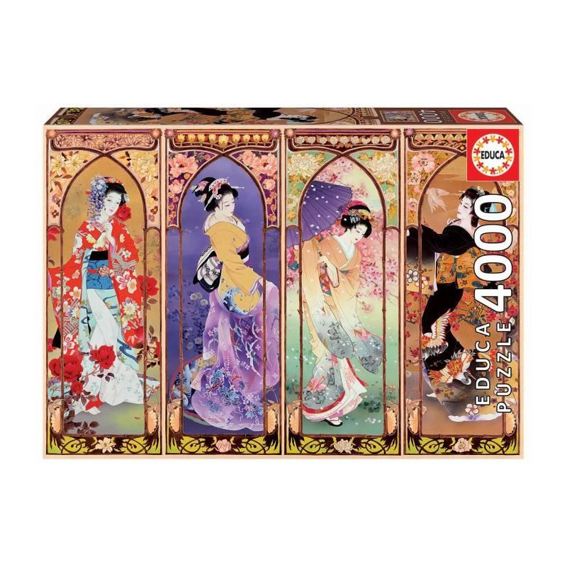 EDUCA Puzzle - 4000 pieces Collage Japonais