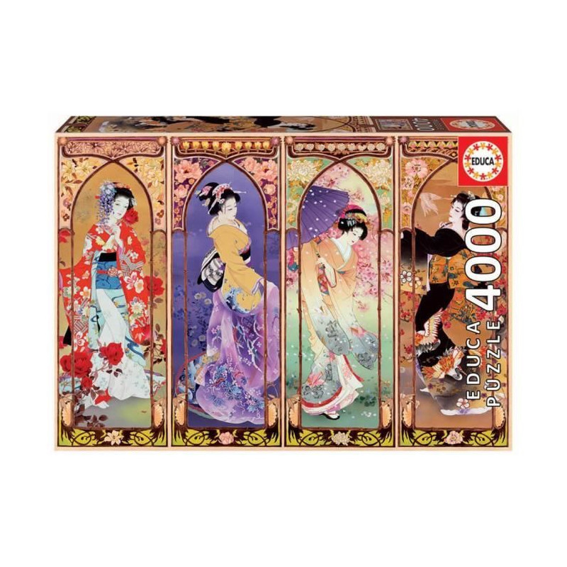 EDUCA Puzzle - 4000 pieces Collage Japonais