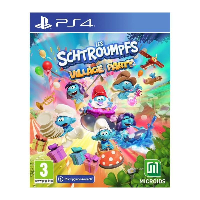 Les Schtroumpfs Village Party - Jeu PS4