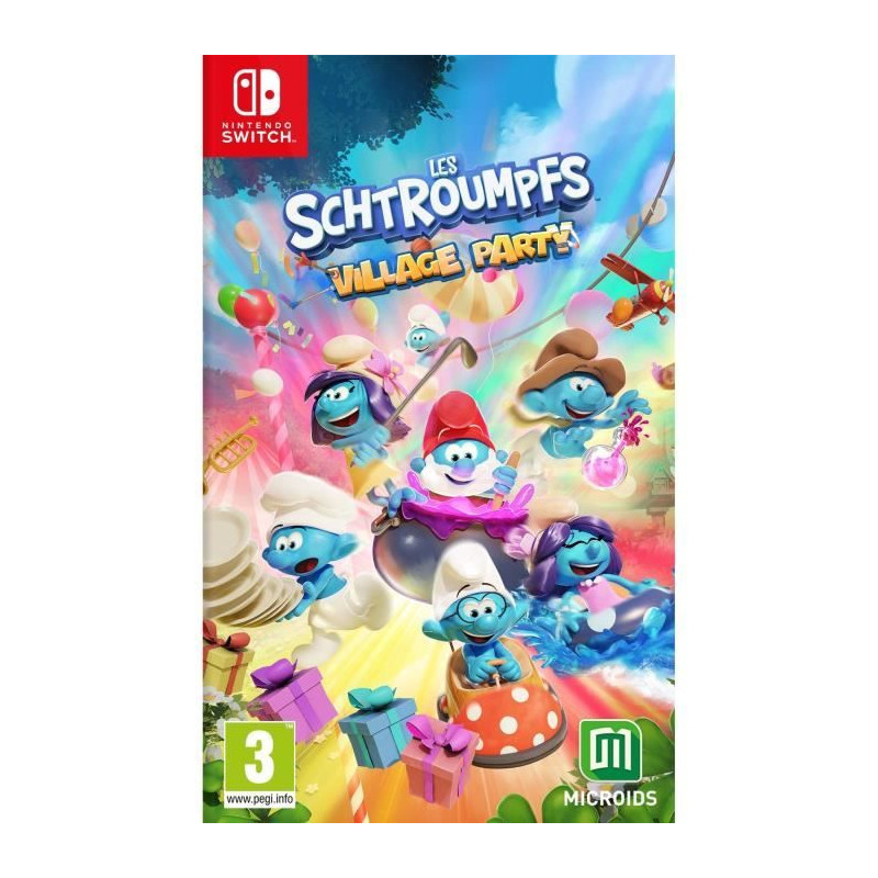 Les Schtroumpfs Village Party - Jeu Nintendo Switch