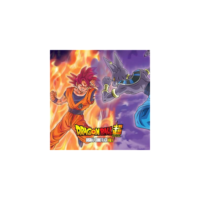 Dragon Ball Super Original Soundtrack Volume 1 Édition Limitée Vinyle Orange et Violet
