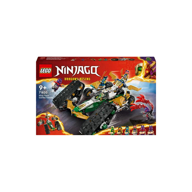 LEGO® Ninjago® 71820 Le véhicule combiné de l’équipe des ninjas