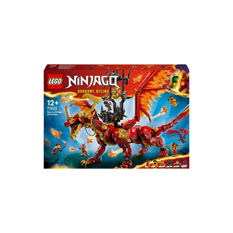 LEGO® Ninjago® 71822 Le dragon source du mouvement