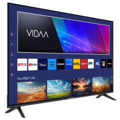 Schneider TV LED 55" 4k VIDAA Sans bord - 3xHDMI - 2xUSB - DVBT2/S2 Origine Rouma SCHNEIDER - GMS55A2