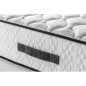 Matelas 140x200 cm - 580 ressorts ensachés - 7 zones de confort - 24 cm - DEKO DREAM Détente