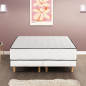 Ensemble matelas 180x200 cm + sommiers 2x90x200 cm - Ressorts ensachés - 7 zones de confort - 27 cm - Équilibré - DEKO DREAM