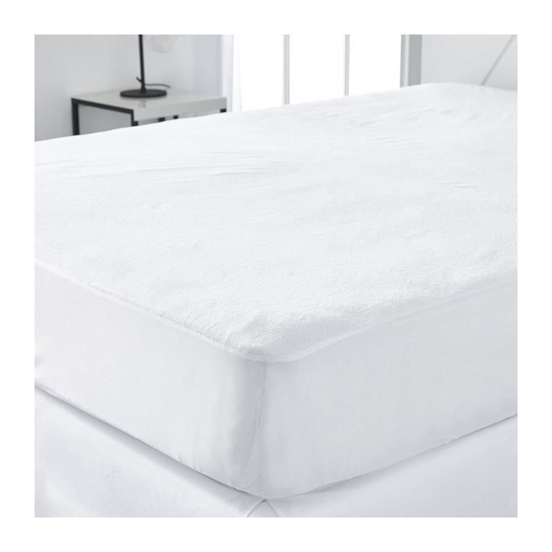 Protege matelas imperméable - TODAY - Essential - Pour lit 2 personnes - 140 x 190 cm