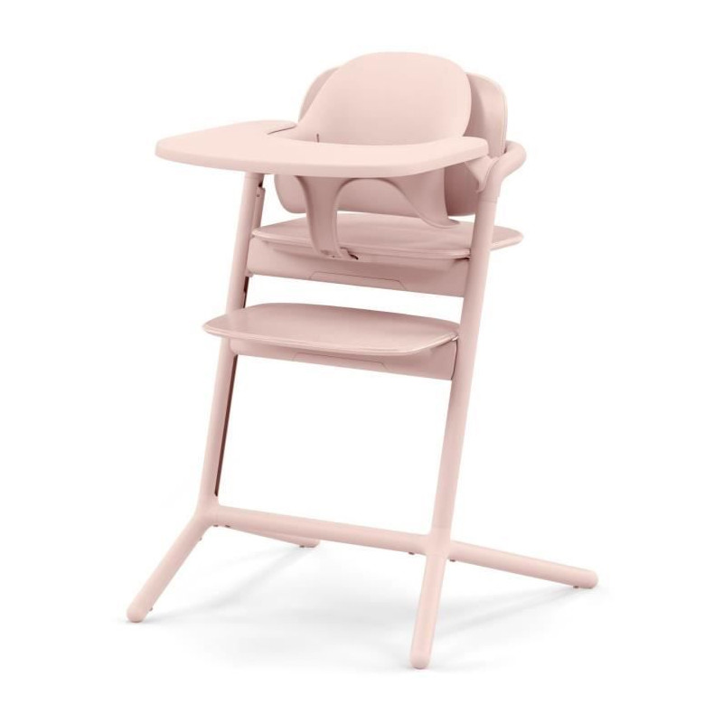 Pack 3-en-1 Lemo 2 avec Chaise Haute évolutive, Baby Set et Plateau - CYBEX - Pearl Rose