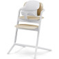 CYBEX - Pack 3-en-1 Lemo 2 avec Chaise Haute évolutive, Baby Set et Plateau - Sand White