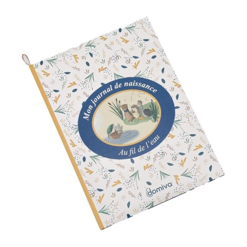 Coffret - DOMIVA - AU FIL DE L'EAU - Boîte a trésors + Journal de naissance