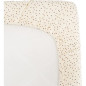 Drap housse lange - DOMIVA - 60x120 cm - Pois - Gaze de coton