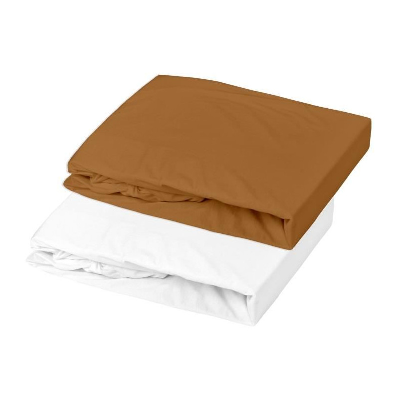 Alese polyuréthane + Drap housse - 70x140 cm - Caramel