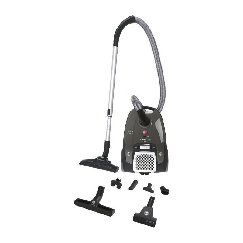 Aspirateur Traineau Sac - HOOVER Telios Extra TXL20PET - 700 W - 3,5 L - 69 dBA - Spécial Animaux