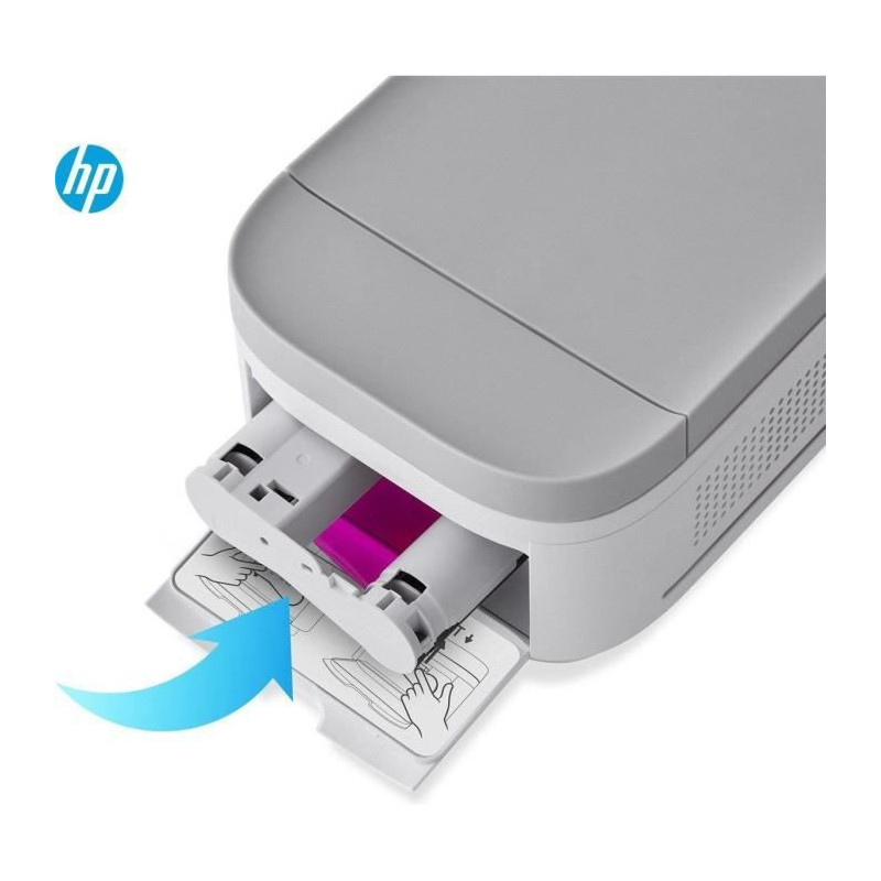 Imprimante sans fil portable - HP - SPROCKET STUDIO + - Photos de 10,2 x 15,2 cm a partir de votre appareil iOS et Android