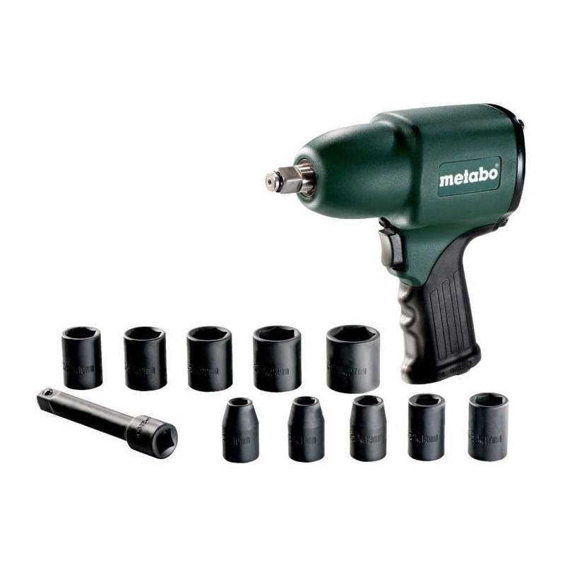 Visseuse a choc air comprimé Coffret - METABO - DSSW 360 Set 1/2