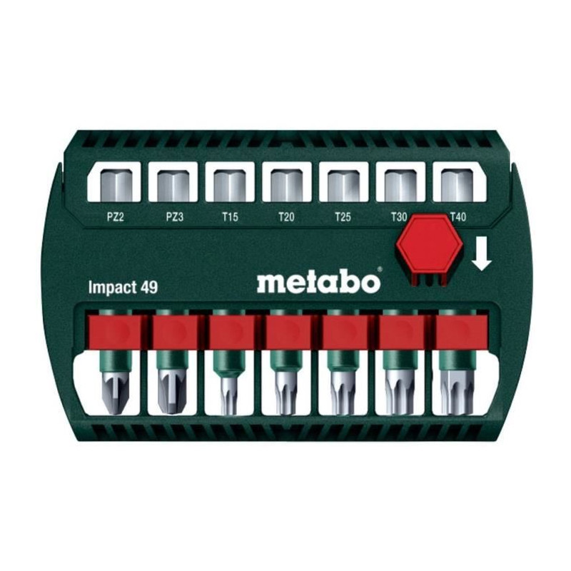 Assortiment d'embouts Impact - METABO - Accessoires de visseuse