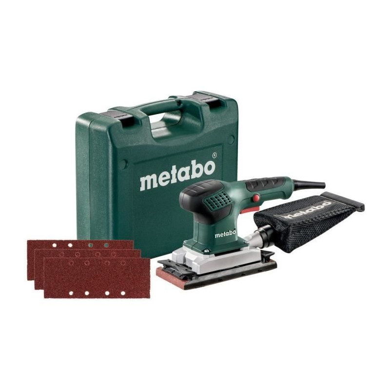 Ponceuse vibrante Coffret - METABO - SR 2185 Set